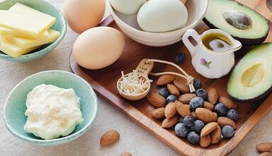 Foods allowed on the keto diet